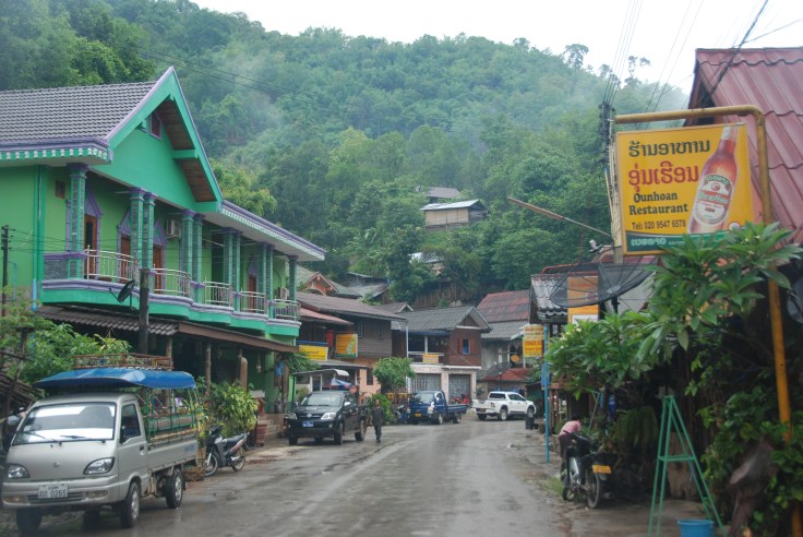 Sleepy Town of Pakbeng